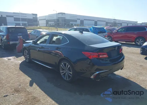 2019 Acura Tlx Tech Pkg из США, поврежденный, VIN 19UUB2F42KA003417